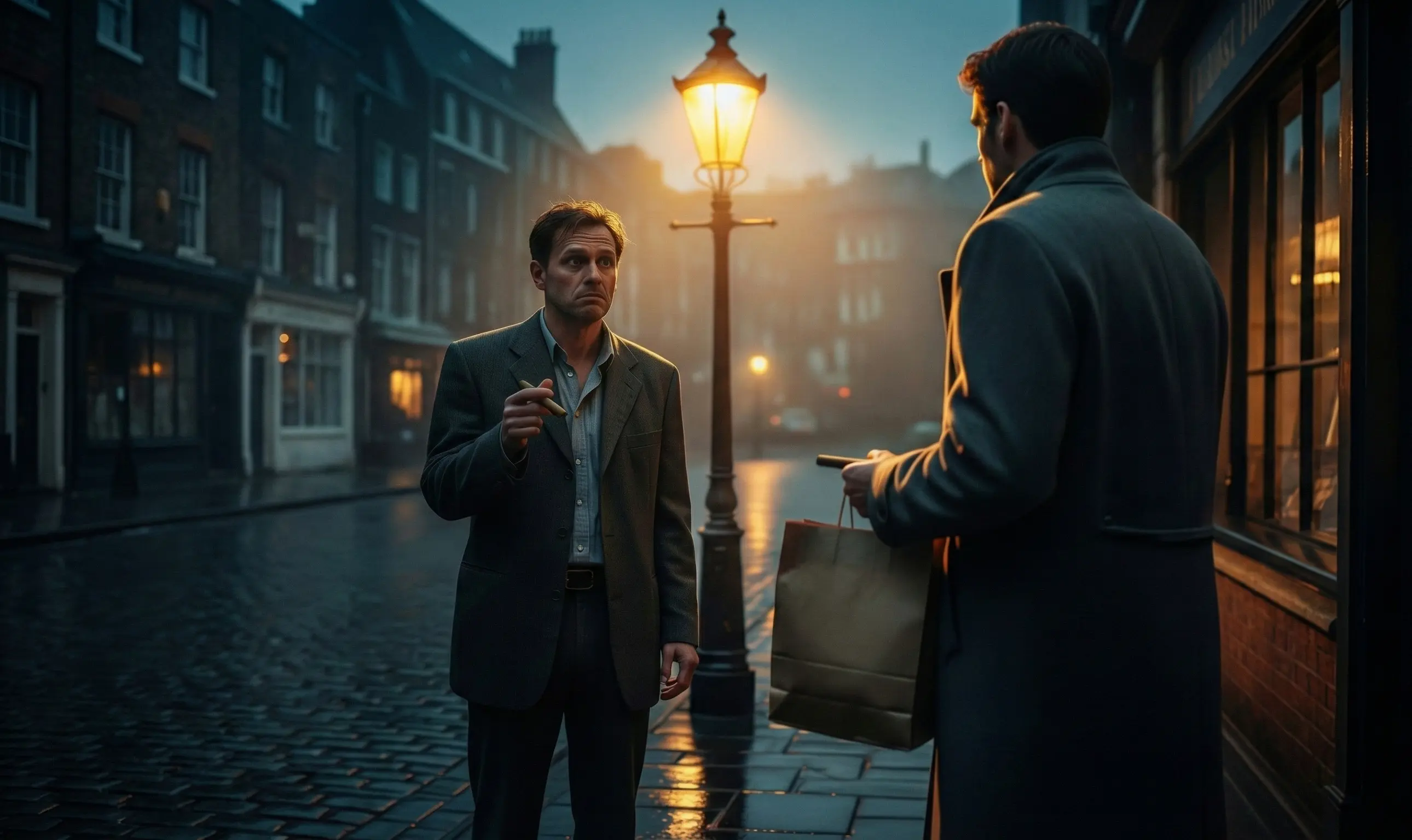 Borrowing a Match — Stephen Leacock