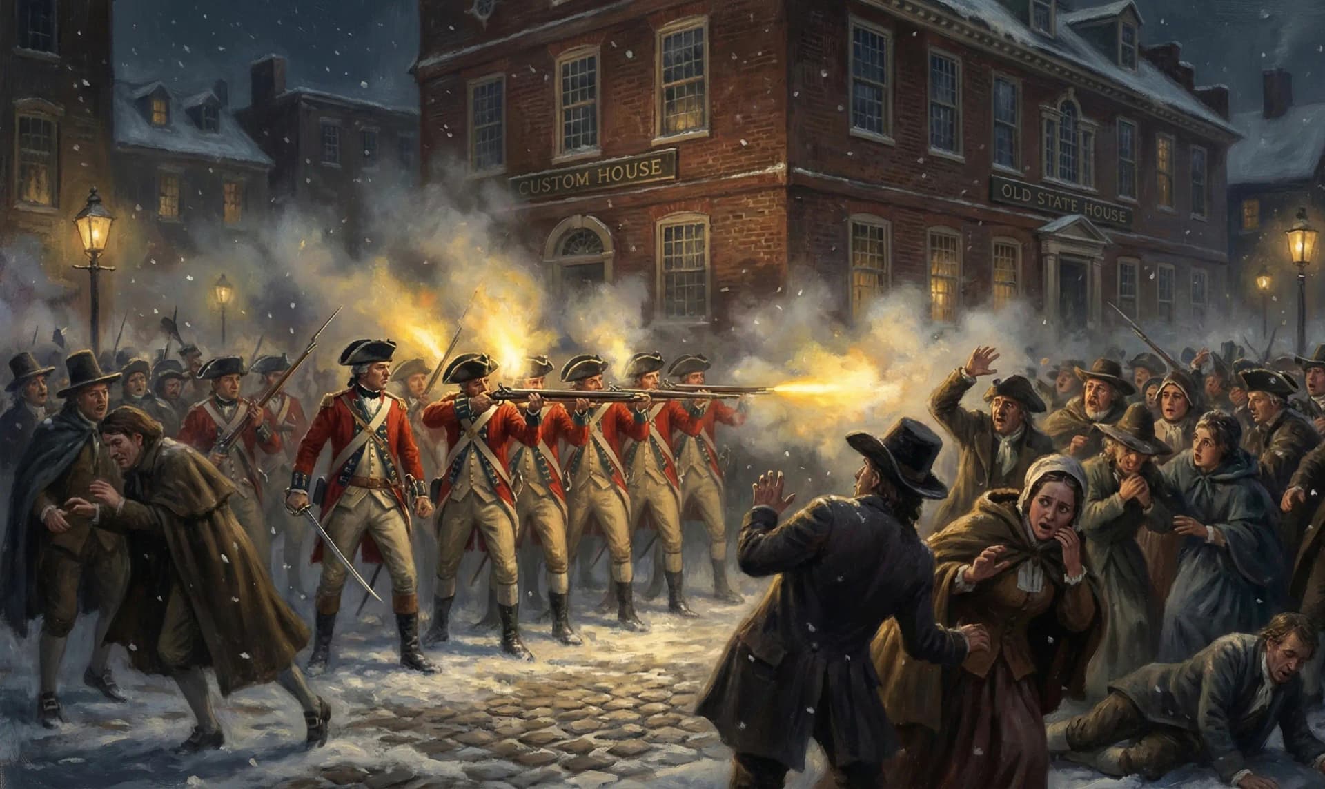 The Boston Massacre — Nathaniel Hawthorne
