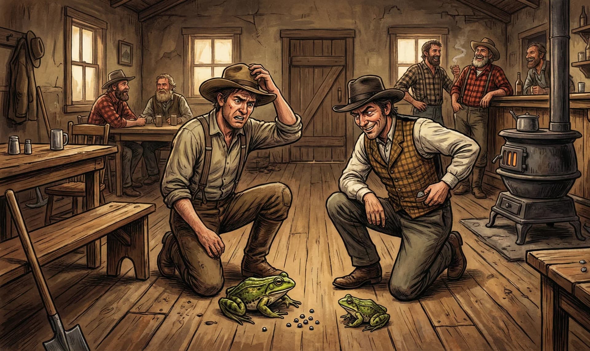 The Celebrated Jumping Frog Of Calaveras County — Mark Twain